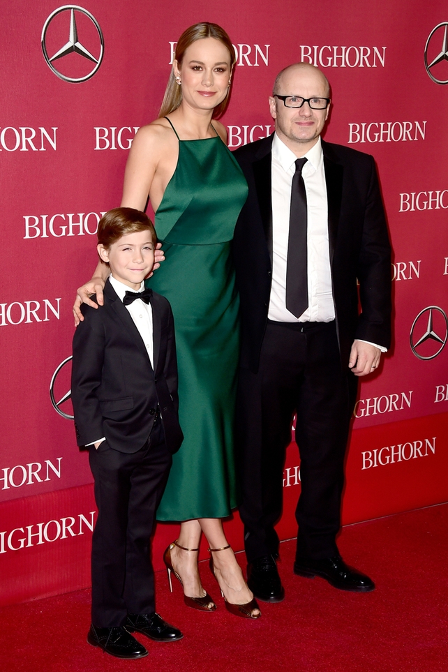 Jacob Tremblay, Brie Larson and director Lenny Abrahamson