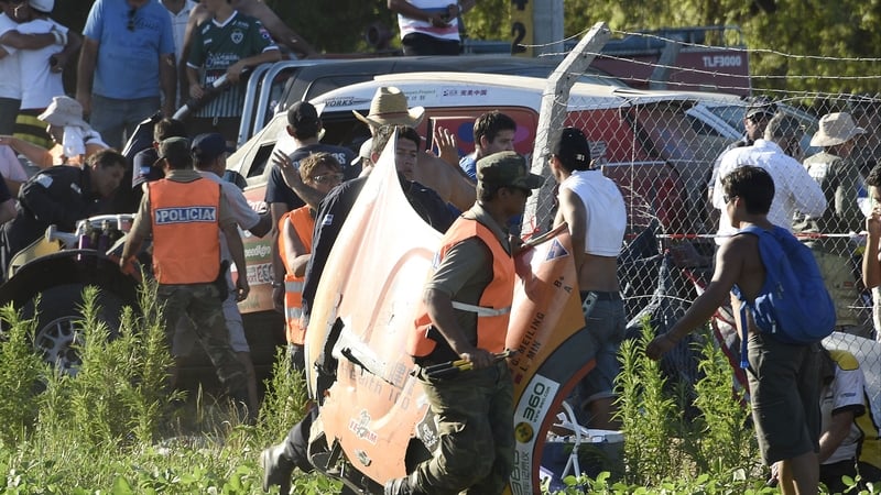 Yesterday Chinese driver Meiling Guo ran into the crowd injuring at least eight spectators