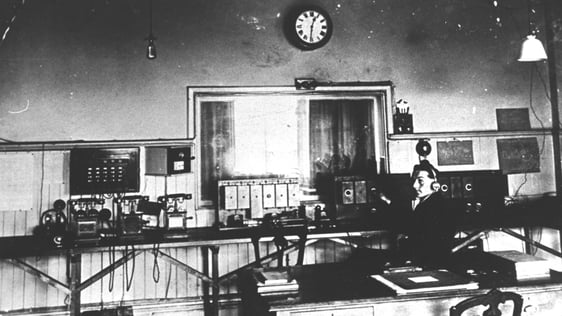 Jimmy Mahon at Control Desk in 2RN