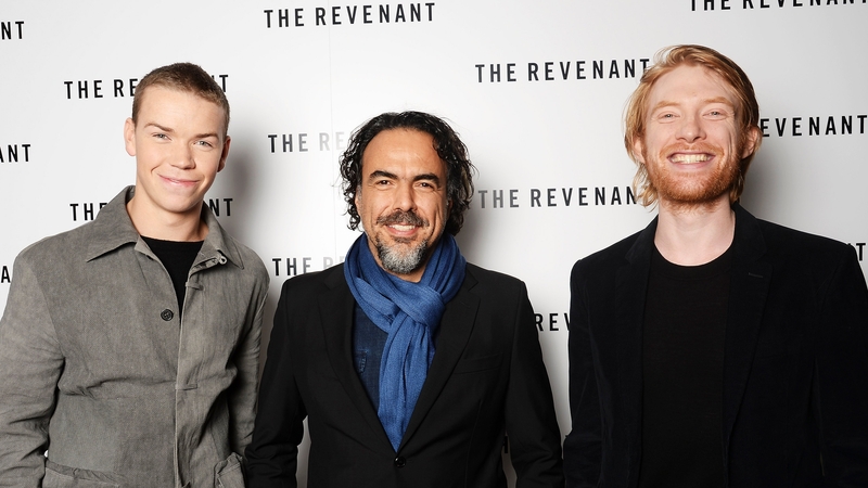 Domhnall Gleeson (right) says the pain himself and Will Poulter (left) endured on Inarritu's film was worth it