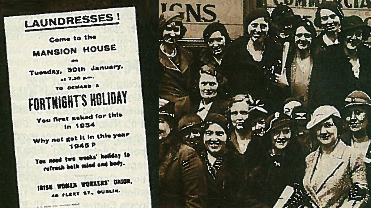 Blue Rinse and Starch - 1945 Laundress Strike
