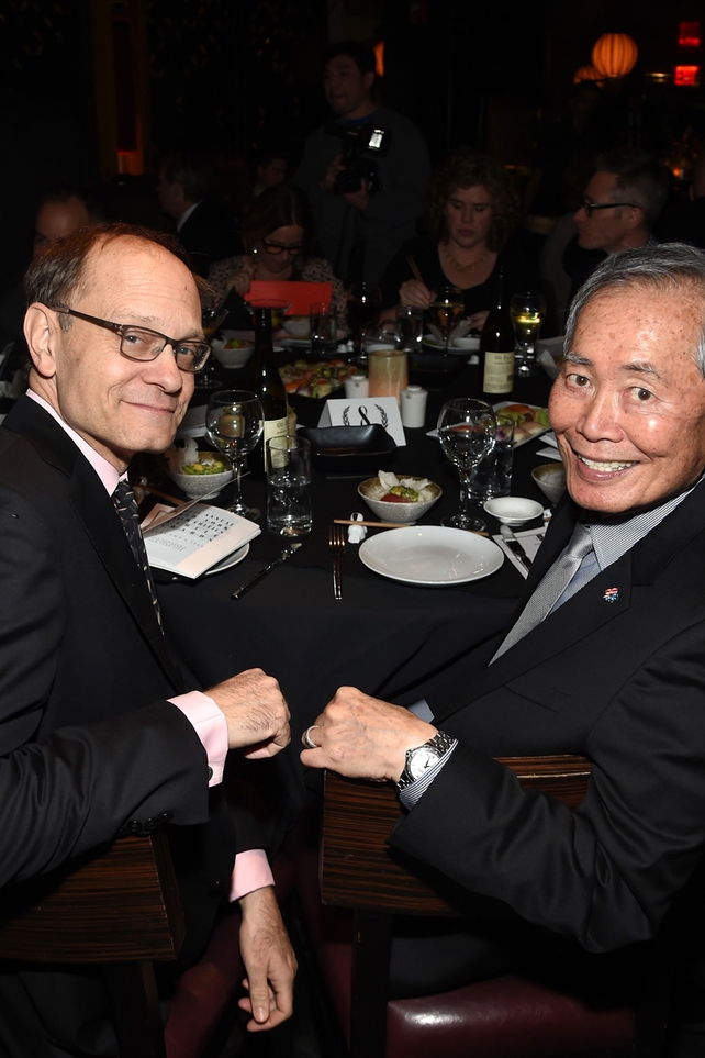 David Hyde Pearse and George Takei
