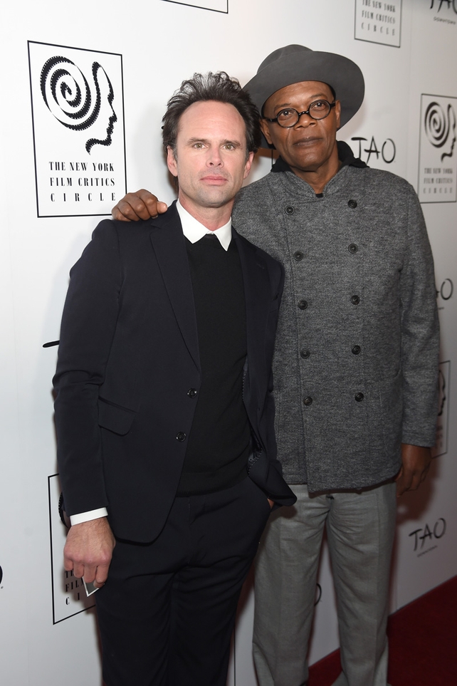 Walton Goggins and Samuel L. Jackson