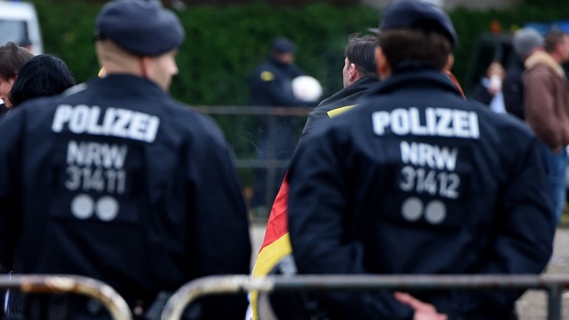 Police said the men split into groups and attacked women in the square in front of the cathedral