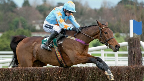 Ruby Walsh aboard the Willie Mullins trained horse on his way to another victory