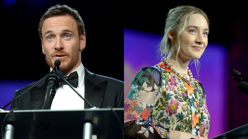 Fassbender and Ronan - Recognised once again for their respective performances in Steve Jobs and Brooklyn