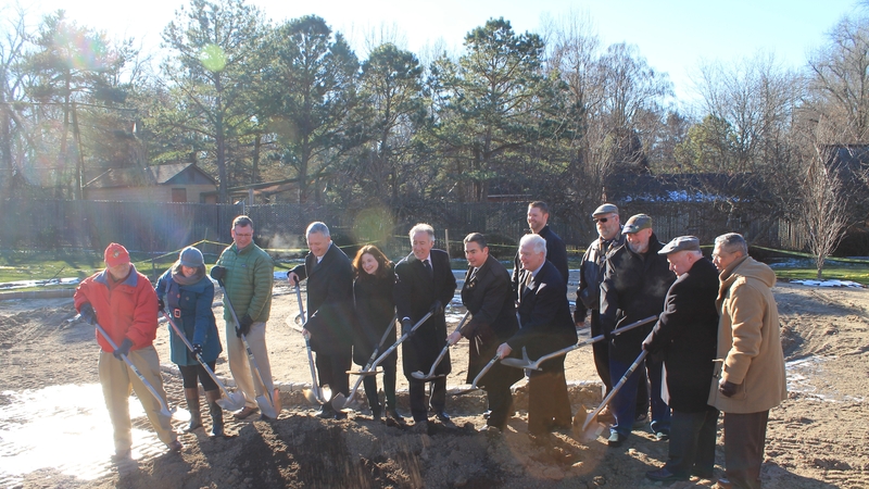 Congressman Richard Neal broke the ground on the development which will be located in Springfield, Massachusetts