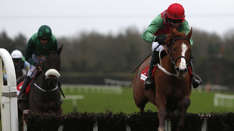 Rashaan goes clear at the last to win at Fairyhouse in November