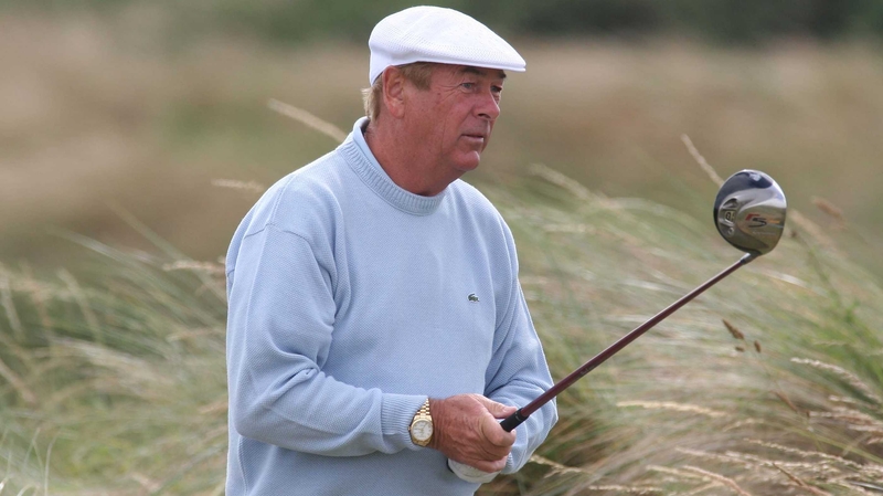 Christy O'Connor Jnr. ar shlí na fírinne. Bhí sé 67 bliana d'aois
