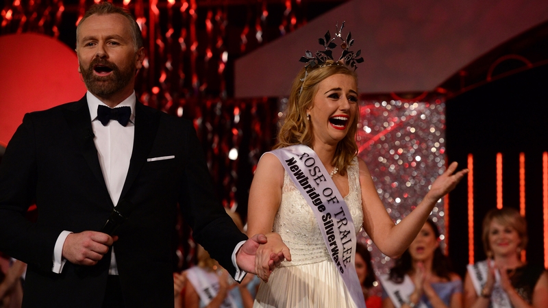 The moment Elysha Brennan heard she won the Rose of Tralee 2015