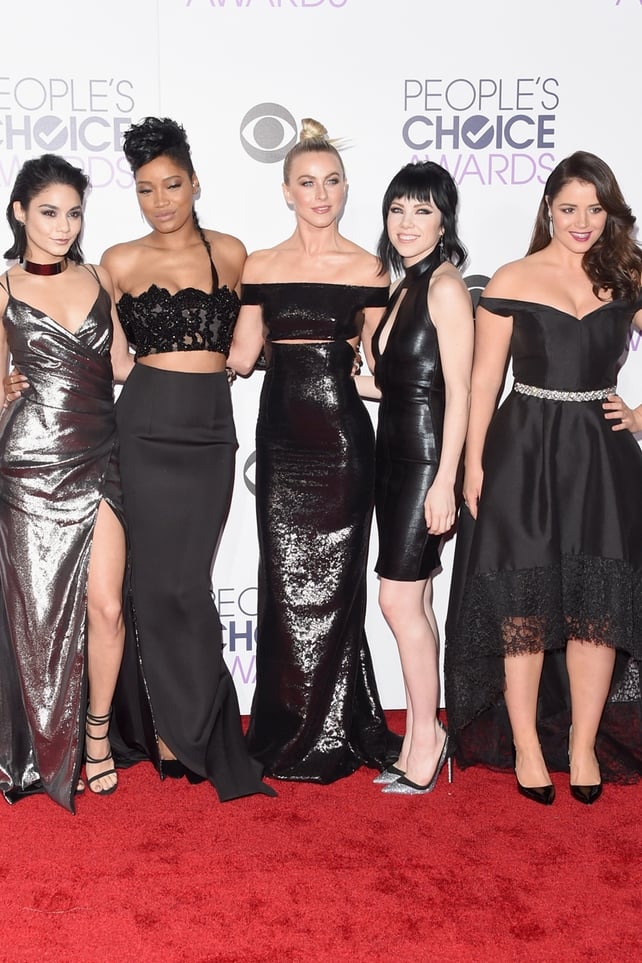Vanessa Hudgens, Keke Palmer, Julianne Hough, Carly Rae Jepsen, and Kether Donohue