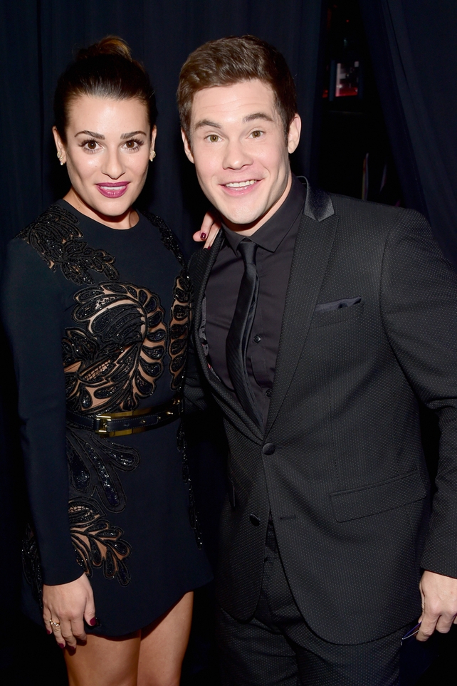 Lea Michele, Adam Devine