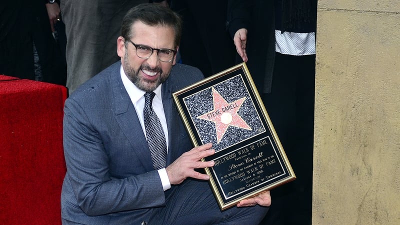 Steve Carell gets Hollywood Walk of Fame star