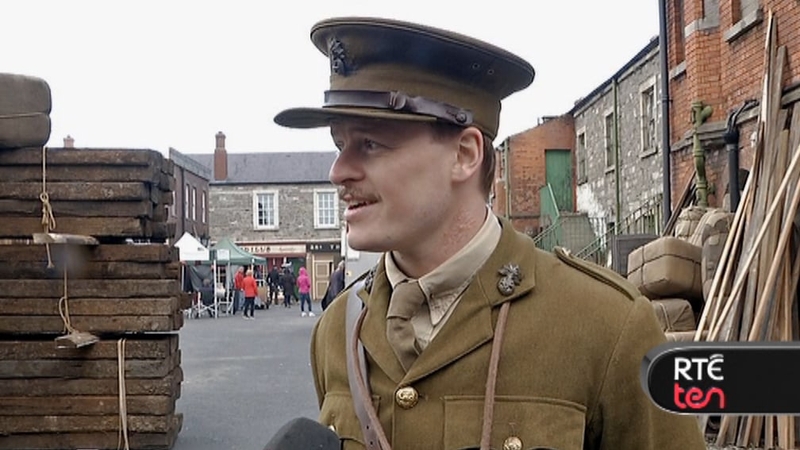Paul Reid plays a solider in Rebellion