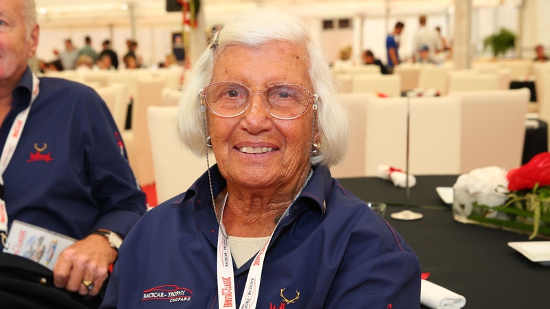 Motorsport trailblazer Maria De Filippis pictured in 2013