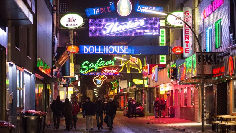 The assaults allegedly took place at Hamburg's party avenue Reeperbahn