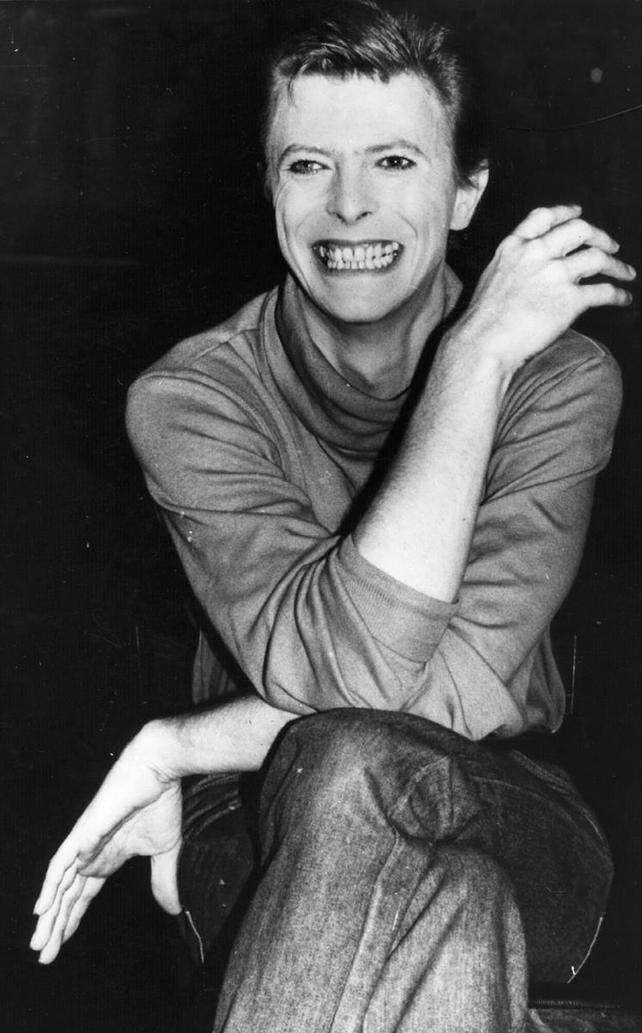 The versatile artist pictured taking a break from playing the lead role in a Broadway production of Elephant Man, 1980