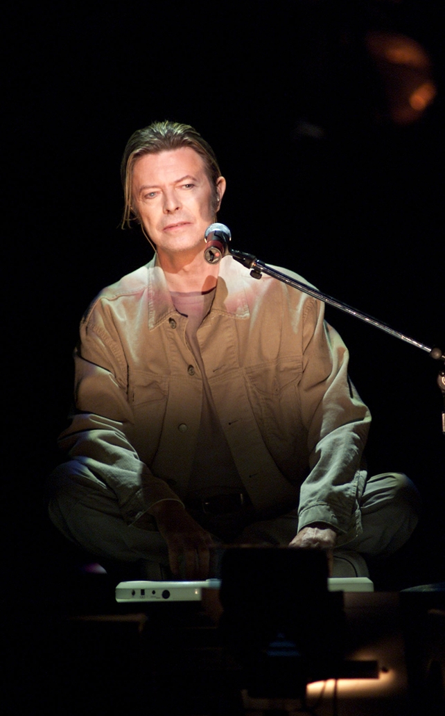Bowie at The Concert for New York City in 2001