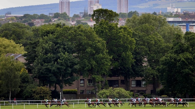 A view of Newcastle racecourse - a venue that won't see action on Wednesday