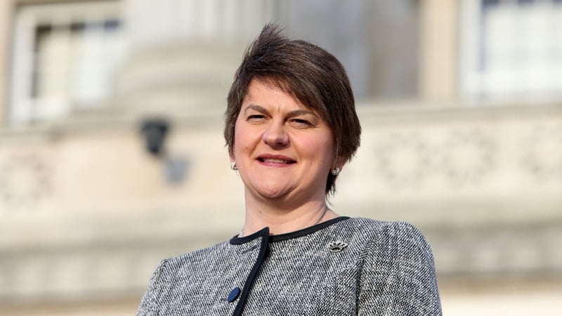 Ms Foster succeeds the retiring Peter Robinson as NI First Minister