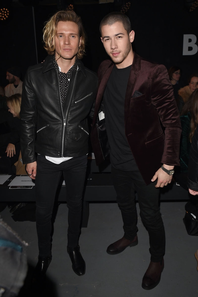 Dougie Poynter and Nick Jonas