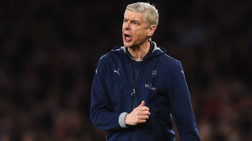 Under pressure Arsenal manager Arsene Wenger