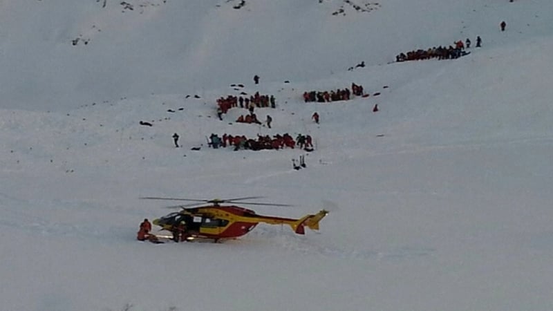 The school group was at the Deux Alpes resort when the avalanche hit