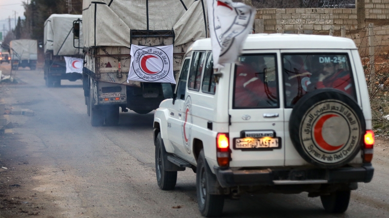 Aid was not allowed to enter the towns until 11 January following reports of fatalities due to starvation in Madaya
