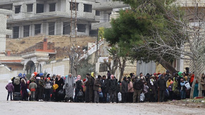 Madaya is besieged by pro-government forces