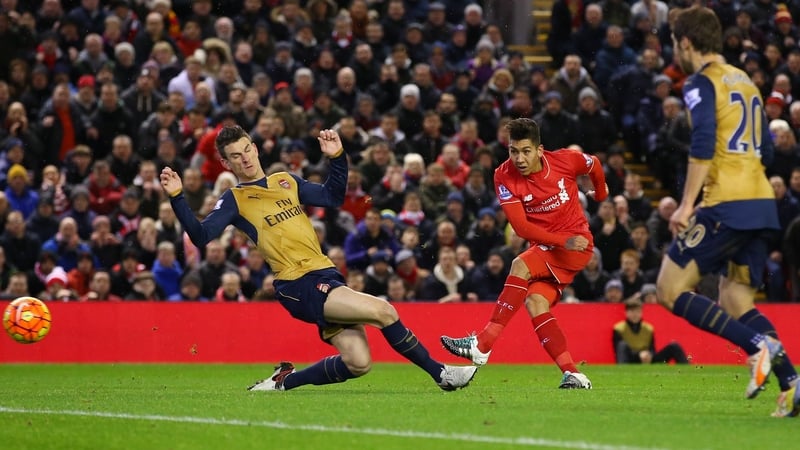 Roberto Firmino shone as Liverpool and Arsenal played out an entertaining draw