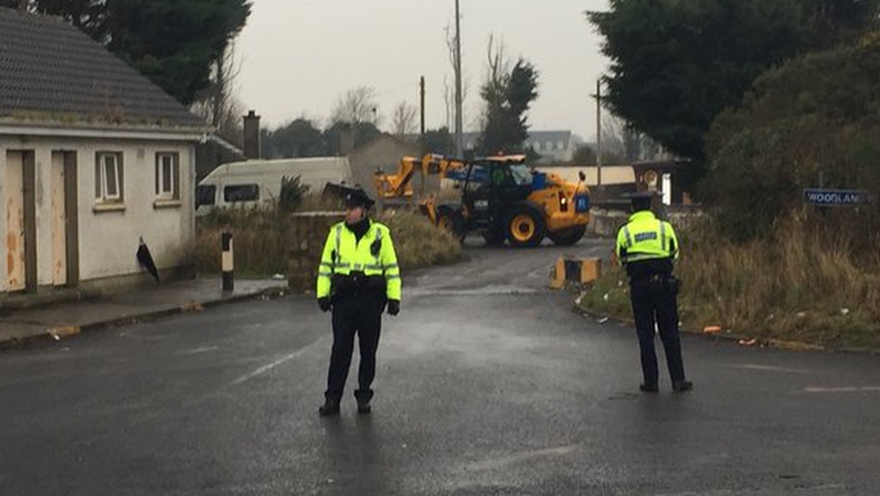 Yesterday, 17 families were evicted from the illegal halting site