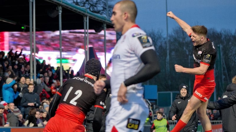 Saracens were always comfortable against Ulster
