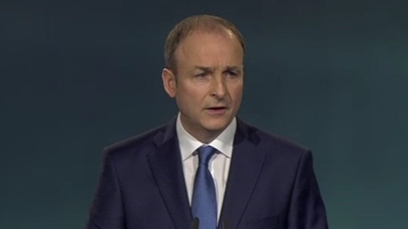 Some 2,000 delegates attended this year's Fianna Fáil Ard Fheis