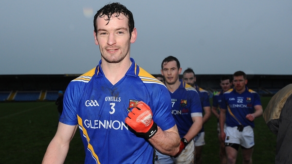 Longford’s Barry Gilleran celebrates winning