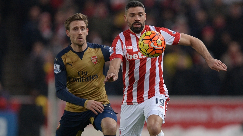 Republic of Ireland international Jon Walters started for Stoke