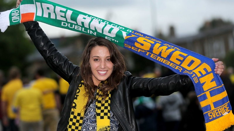 Ireland play Sweden in their opening game