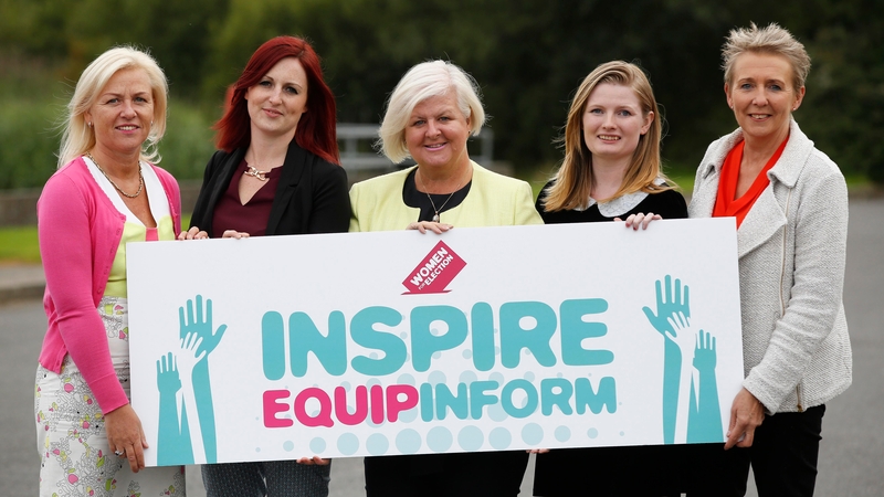 Members of Women for Election, a group set up to mentor women entering politics