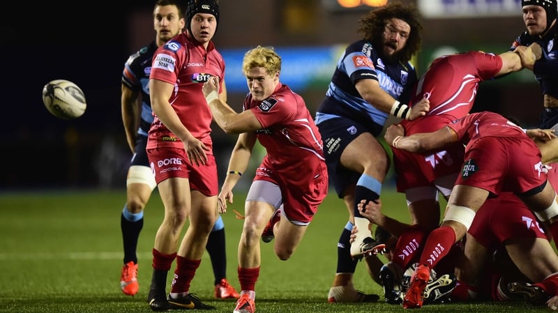 Scarlets player Aled Davies is in the squad