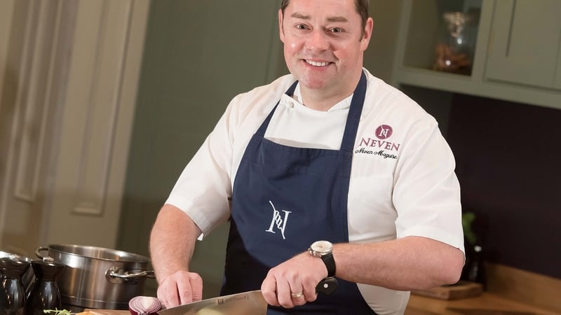 Neven is on an all-Ireland food trail, from Dublin to Adare Manor and home to Blacklion for a tasty dish tonight