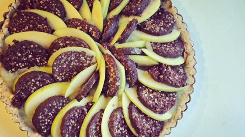 Black Pudding & Apple Tart: Trish Deseine