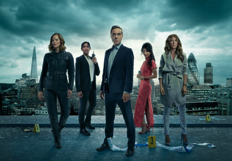 James Nesbitt (centre) in Lucky Man