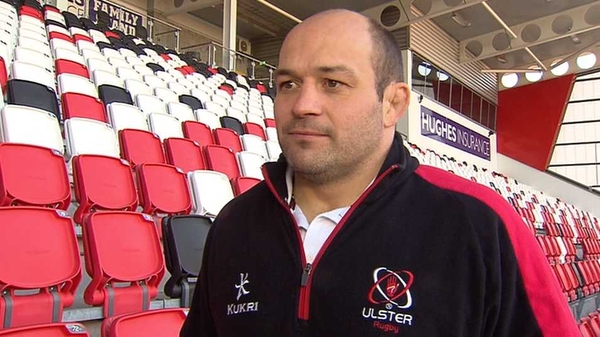 Rory Best speaking at Kingspan Stadium after being named Ireland captain
