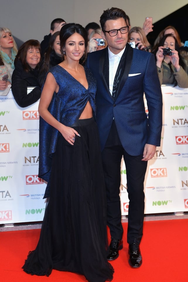 Michelle Keegan and Mark Wright