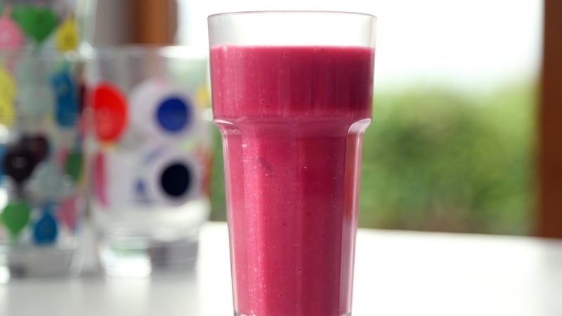 Op Trans healthy snack options - check out the recipe for Beetroot and orange smoothie