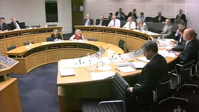 The committee said it decided to invite the firms to a meeting, given the significant role they play in the Irish economy