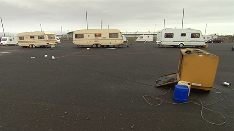 Five of the 23 evicted families have children under six months of age