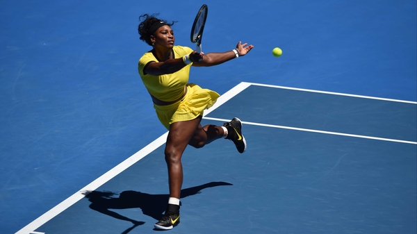 Serena Williams is aiming for a seventh title in Melbourne