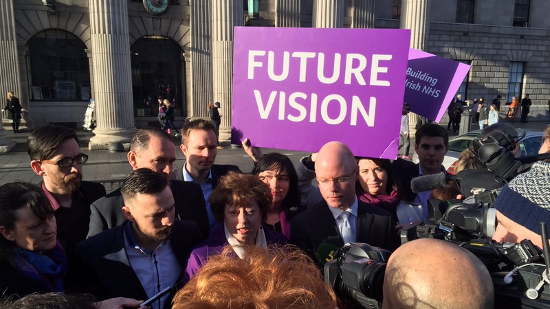 The Social Democrats launched their election manifesto this morning. Pic: Ailbhe Conneely, RTÉ