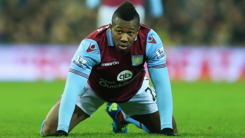 Jordan Ayew was unlucky not to be awarded a penalty
