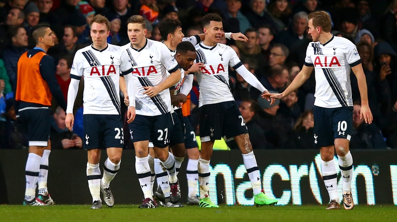Spurs celebrate Dele Alli's wondergoal